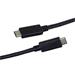 PremiumCord USB-C kabel ( USB 3.1 generation 2, 3A, 20Gbit/s ) černý, 1m
