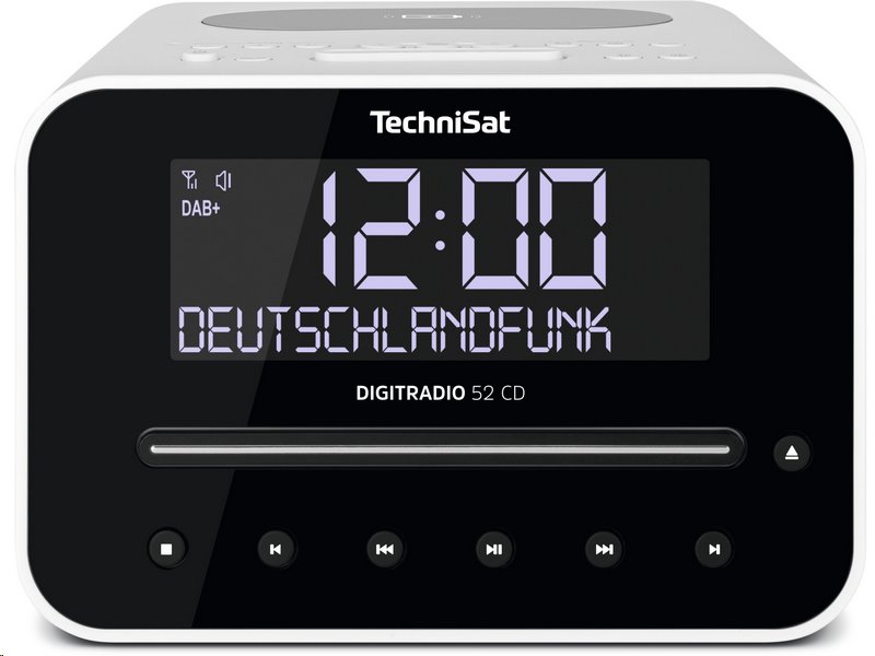 Rádio TechniSat DIGITRADIO 52 CD bílé