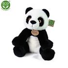 Rappa Plyšová panda sedící 27 cm ECO-FRIENDLY