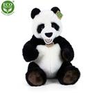 Rappa Plyšová panda sedící 33 cm ECO-FRIENDLY