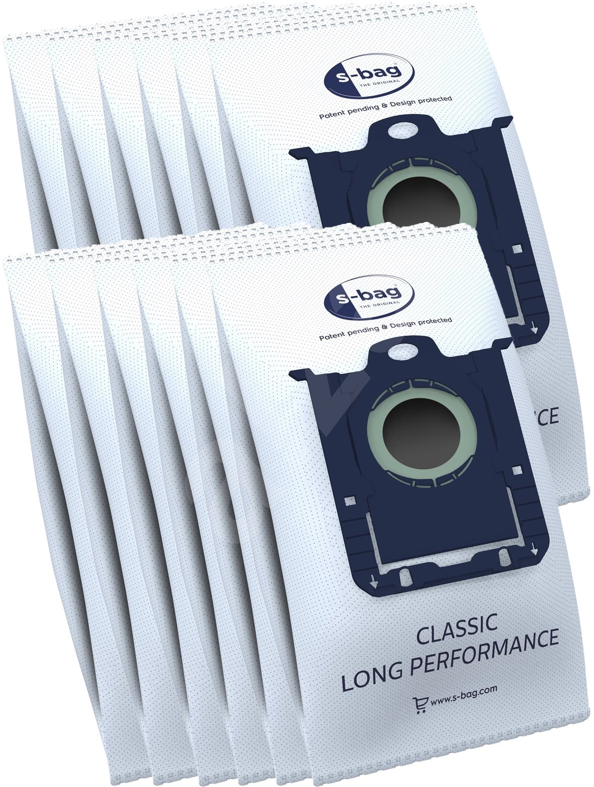 Sáčky Electrolux E201SM Sáčky do vysavače s-bag Classic Long Performance Mega Pack