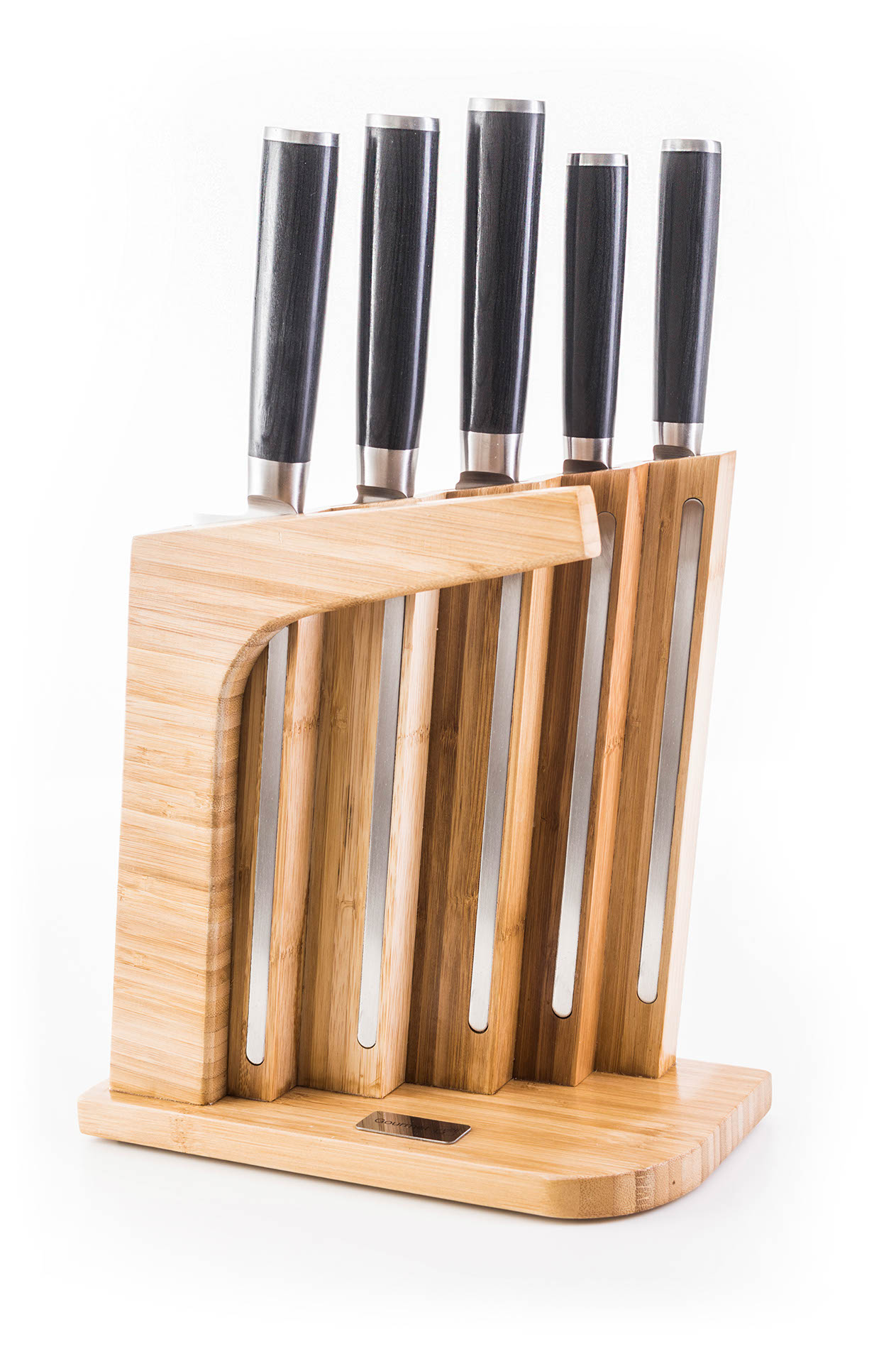 Sada nožů G21 Gourmet Massive 5 ks + bambusový blok