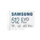 Samsung EVO Plus micro SDXC 512GB 160MBps UHS-I U3 Class 10 + Adaptér