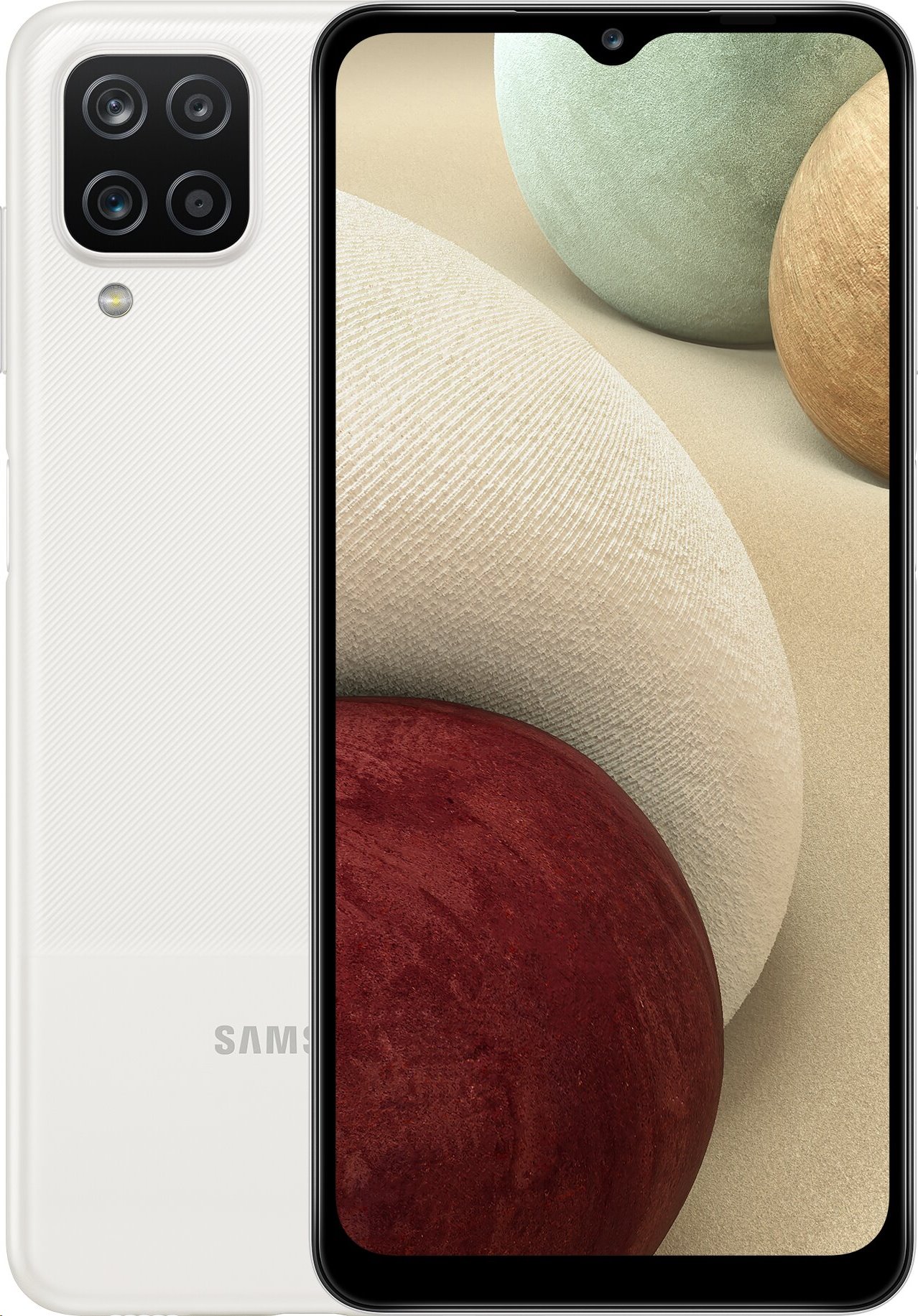 Samsung Galaxy A12, 4GB/128GB, bílý