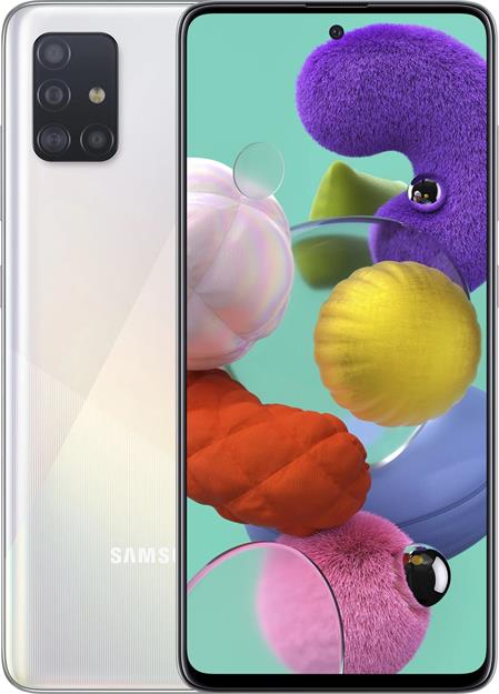 Samsung Galaxy A51, 4GB/128GB, bílá