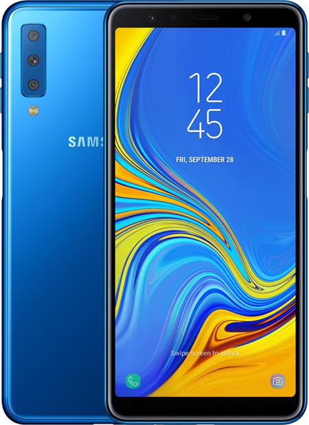 Samsung Galaxy A7, Dual Sim, modrá