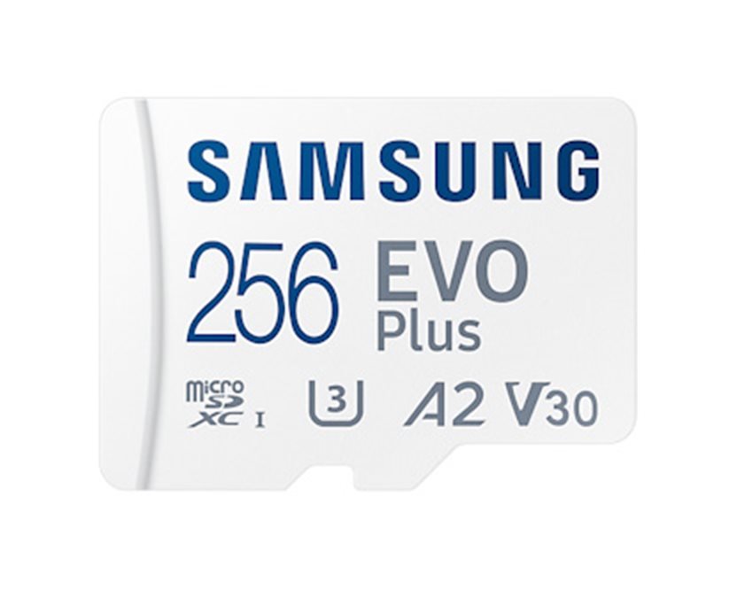 Samsung micro SDXC 256GB EVO Plus + SD adaptér