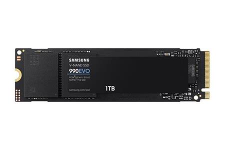 Samsung SSD 990 EVO 1TB M.2 NVMe PCIe 4.0x4 5.0x2; MZ-V9E1T0BW