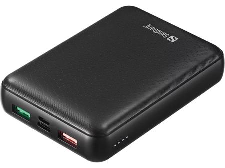 Sandberg Powerbank 15000mAh, USB-C PD 45W, černá