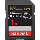 SanDisk Extreme PRO 1 TB V60 UHS-II SD cards, 280/150 MB/s,V60,C10,UHS-II