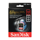 SanDisk Extreme PRO 256 GB SDXC Memory Card up to 300 MB/s, UHS-II, Class 10, U3, V90