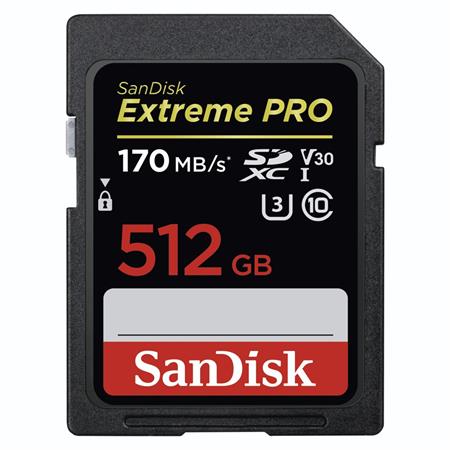 SanDisk Extreme Pro SDXC 512 GB