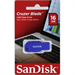 SanDisk FlashPen-Cruzer Blade 16 GB elektricky modrá