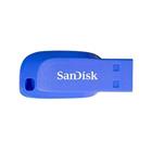 SanDisk FlashPen-Cruzer Blade 32 GB elektricky modrá