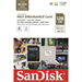 SanDisk MAX ENDURANCE microSDHC Card s adaptérem 128 GB