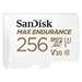 SanDisk MAX ENDURANCE microSDHC Card s adaptérem 256 GB