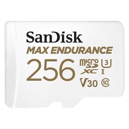 SanDisk MAX ENDURANCE microSDHC Card s adaptérem 256 GB
