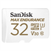 SanDisk MAX ENDURANCE microSDHC Card s adaptérem 32 GB