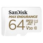 SanDisk MAX ENDURANCE microSDHC Card s adaptérem 64 GB