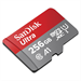 SanDisk Ultra microSDXC 256 GB + SD Adapter 150 MB/s A1 Class 10 UHS-I