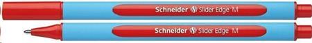 Schneider Kuličkové pero "Slider Edge M", červená, 0,5mm, s uzávěrem
