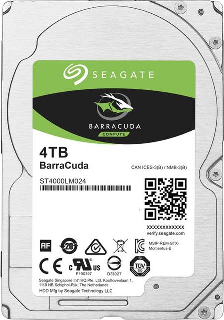 Seagate BarraCuda 2,5" - 4TB