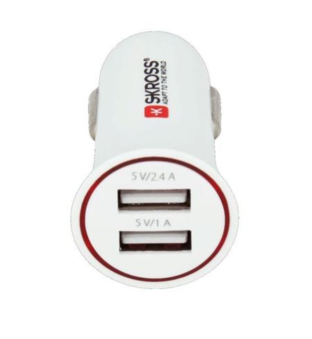 SKROSS DC27 USB nabíjecí autoadaptér Dual USB Car Charger