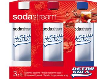 SodaStream láhev TriPack 1l RETRO KOLA