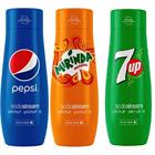 SodaStream set Pepsi 440 ml + Mirinda 440 ml + 7Up 440 ml