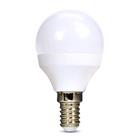 Solight LED žárovka, miniglobe, 6W, E14, 4000K, 450lm, bílé provedení