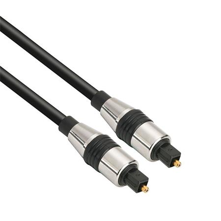 Solight optický kabel, Toslink - Toslink, blistr, 1m