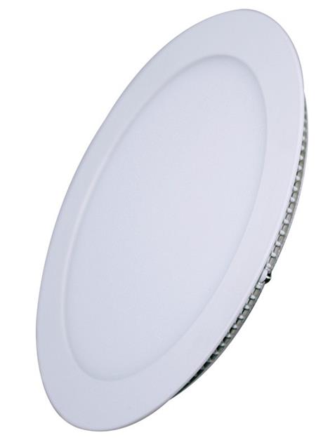 Solight WD101 LED mini panel, podhledový, 6W, 400lm, 3000K, tenký, kulatý, bílé