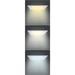 Solight WD141 LED mini panel CCT, podhledový, 12W, 900lm, 3000K, 4000K, 6000K, čtvercový