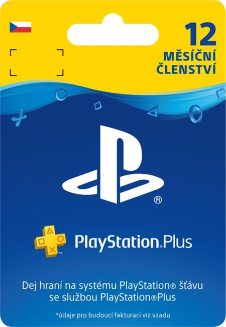 Sony PlayStation Plus Card 365 dní (Elektronická licence) (PS4)