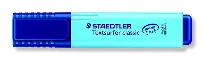 Staedtler Zvýrazňovač Staedtler 364-3 "Textsurfer classic 364", modrá, 1-5mm