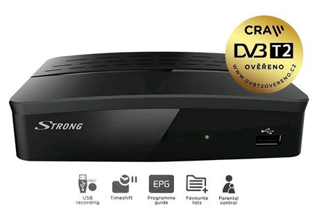 Strong SRT8209 DVB-T2 (H.265 HEVC)