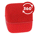 Swissten bluetooth reproduktor Music Cube, červený