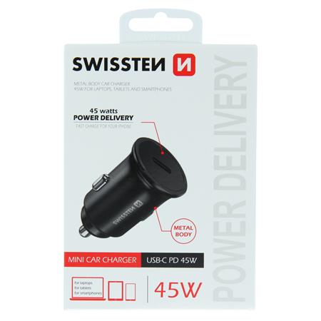 Swissten CL adaptér 45W černý