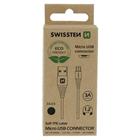 Swissten datový kabel USB-micro USB černý 1,2m (eco balení)