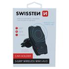 Swissten magnetický držák do ventilace auta s bezdrátovým nabíjením wm1-Av3