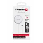 Swissten MagStick Wireless nabíječka Pro Apple iPhone (kompatibilní s MagSafe)