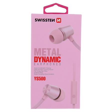 Swissten metal Dynamic Ys500, růžovo-zlaté