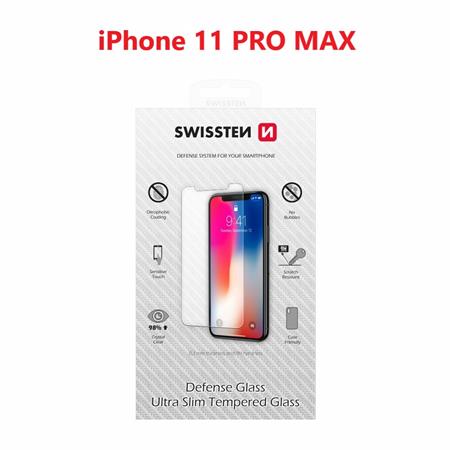 Swissten ochranné temperované sklo Apple Iphone 11 pro MAX RE 2,5D