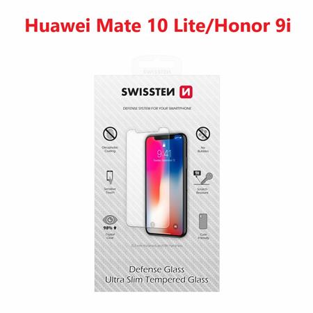 Swissten ochranné temperované sklo Huawei Mate 10 Lite/Nova 2i/Honor 9i RE 2,5D