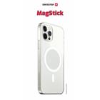 Swissten pouzdro clear jelly MagStick iPhone 14 Plus transparentní