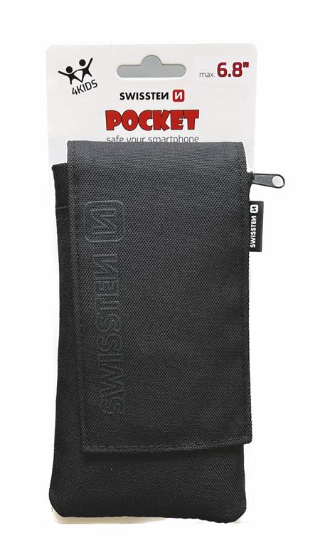Swissten pouzdro Pocket 6,8" černé