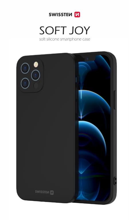 Swissten pouzdro soft joy Apple iPhone 7/8/SE 2020 černé