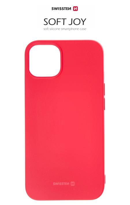 Swissten pouzdro soft joy Apple iPhone iPhone 12 Pro červené