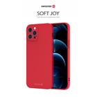 Swissten pouzdro soft joy Apple iPhone XS/X červené