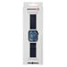 Swissten řemínek pro Apple Watch nylonový 42 44 45 49 mm modrý fialový (se sponou)
